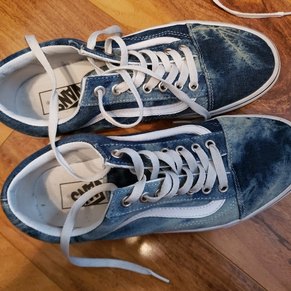 Tie dye vans